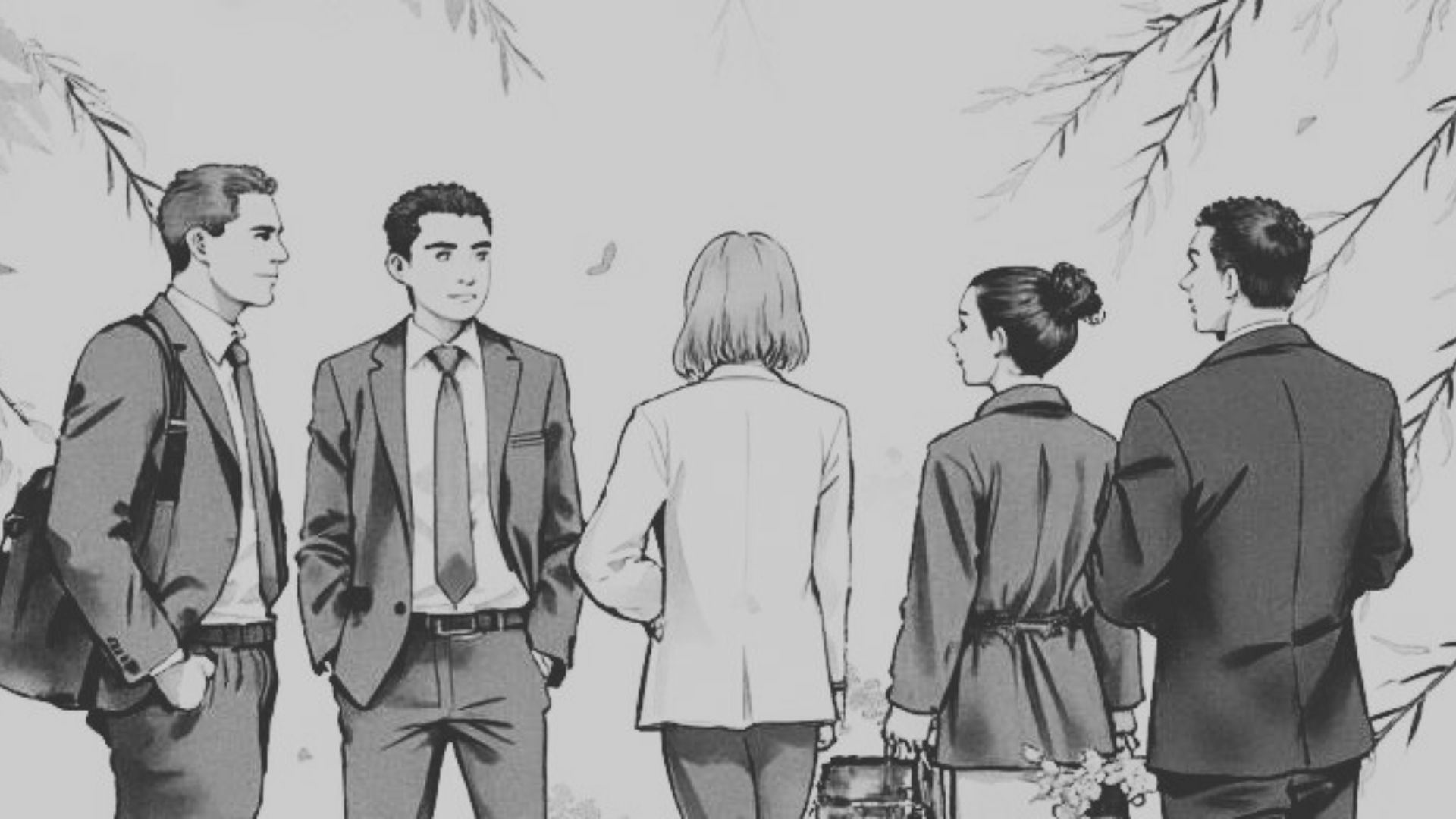 Groupe de fondateurs discutant d'études de marché